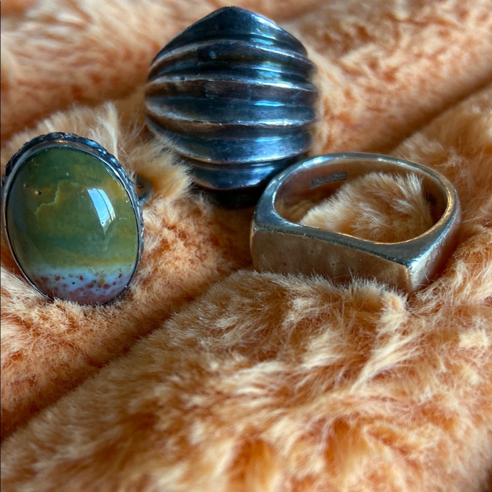 Vintage 💯 Sterling Silver bundle. Vintage Fancy jasper 40 years.